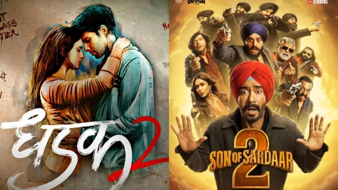 In the battle of sequels at the box office, Ajay Devgn and Mrunal Thakur's Son of Sardar has taken the lead over Siddhanth Chaturvedi and Triptii Dimri-starrer Dhadak 2 with a significant margin at the end of day 1. Read full story here